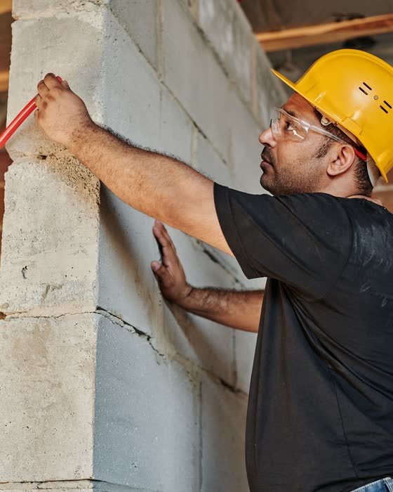 Travaux de câblage électrique dans un local professionnel