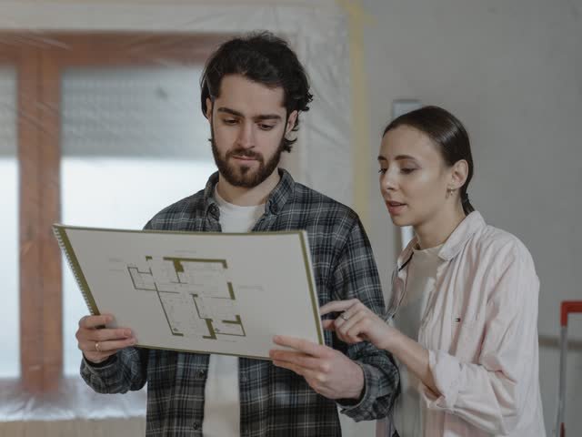 Plans d’aménagement consultés sur le chantier